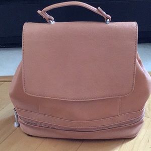 Free People leather backpack/crossbody NWOT